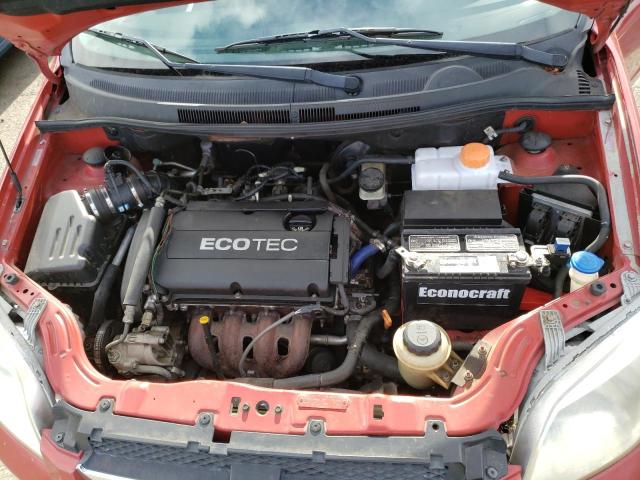 KL1TD56E09B372075 - 2009 CHEVROLET AVEO LS 勃艮第红 照片 11