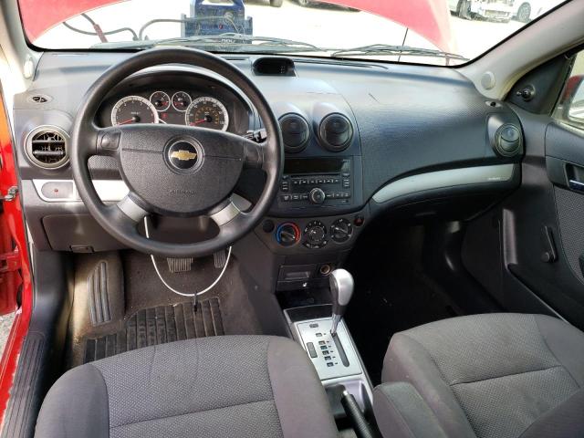 KL1TD56E09B372075 - 2009 CHEVROLET AVEO LS 勃艮第红 照片 8