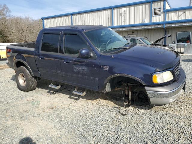 1FTRW08L53KD71653 - 2003 FORD F150 SUPERCREW BLUE photo 4