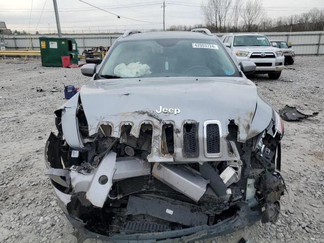 1C4PJLCS5EW106362 - 2014 JEEP CHEROKEE LATITUDE GRAY photo 5