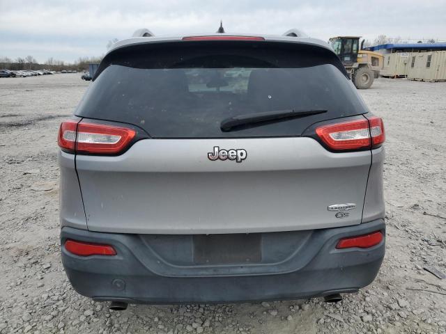 1C4PJLCS5EW106362 - 2014 JEEP CHEROKEE LATITUDE GRAY photo 6