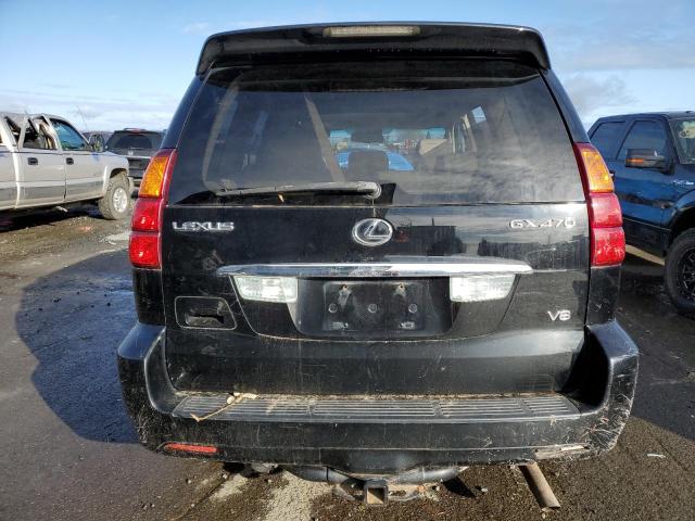 JTJBT20X670134091 - 2007 LEXUS GX 470 BLACK photo 6