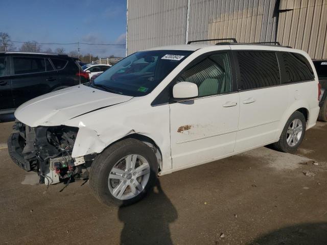 2C4RDGDG4DR782410 - 2013 DODGE GRAND CARA CREW WHITE photo 1