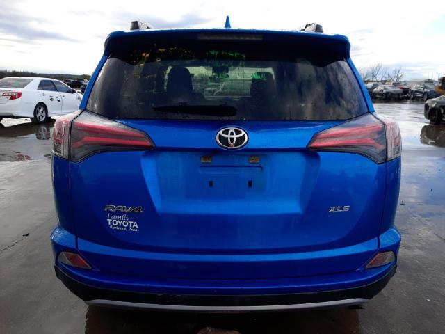 JTMWFREV7JJ199724 - 2018 TOYOTA RAV4 ADVENTURE BLUE photo 6