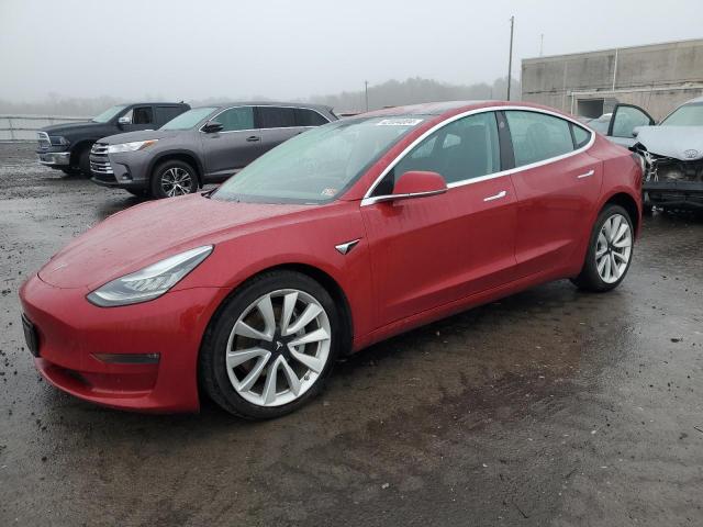 5YJ3E1EB8JF146065 - 2018 TESLA MODEL 3 RED photo 1