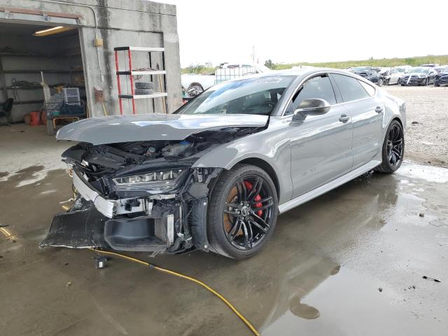 WUAWAAFC1HN900812 - 2017 AUDI RS7 PRESTIGE GRAY photo 1