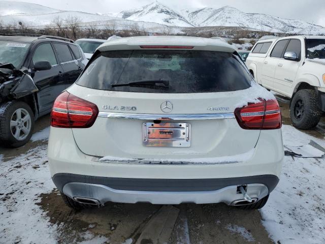 WDCTG4GB5JJ469663 - 2018 MERCEDES-BENZ GLA 250 4MATIC WHITE photo 6