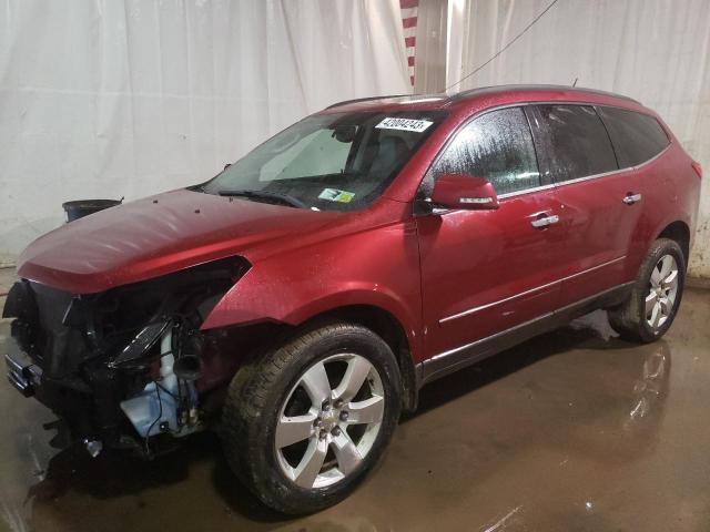 1GNKVLED5CJ274596 - 2012 CHEVROLET TRAVERSE LTZ MAROON photo 1