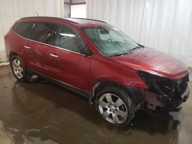 1GNKVLED5CJ274596 - 2012 CHEVROLET TRAVERSE LTZ MAROON photo 4