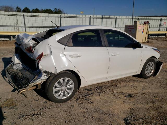 3KPC24A38KE071724 - 2019 HYUNDAI ACCENT SE WHITE photo 3