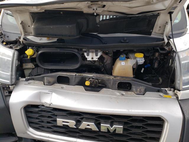 3C6TRVAG7KE515686 - 2019 RAM PROMASTER 1500 STANDARD WHITE photo 11