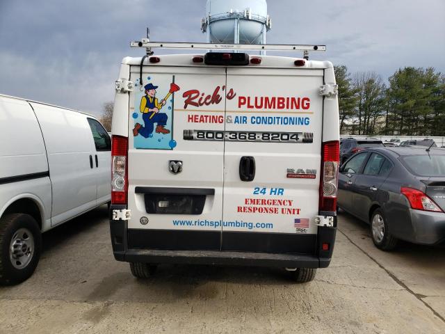 3C6TRVAG7KE515686 - 2019 RAM PROMASTER 1500 STANDARD WHITE photo 6