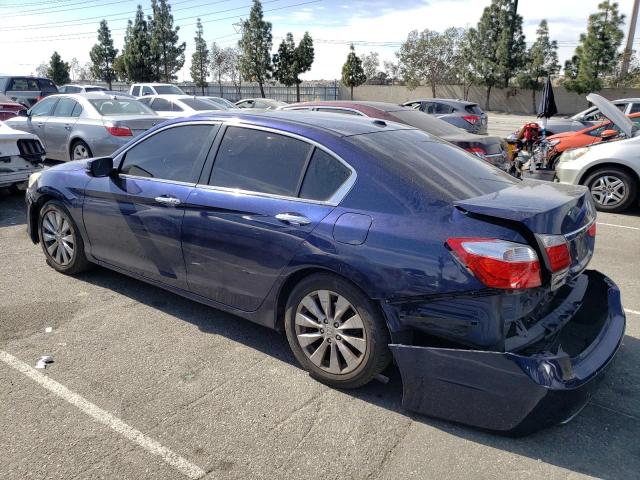 1HGCR2F86DA093863 - 2013 HONDA ACCORD EXL BLUE photo 2