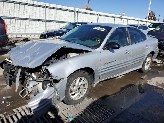 1G2NF52E92M548573 - 2002 PONTIAC GRAND AM SE1 SILVER photo 1