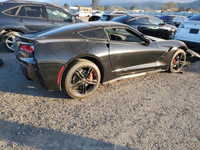 1G1YA2D77H5111705 - 2017 CHEVROLET CORVETTE STINGRAY 1LT BLACK photo 3