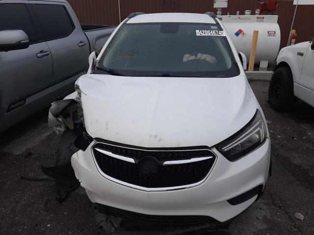 KL4CJASB1KB714672 - 2019 BUICK ENCORE PREFERRED WHITE photo 5