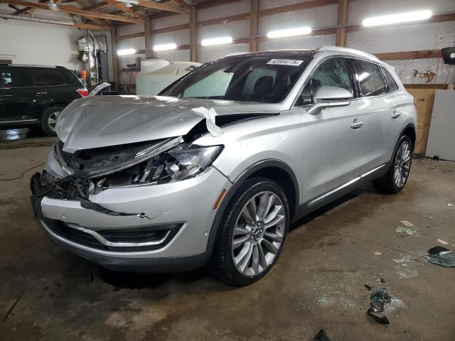 2LMTJ8LR9GBL61206 - 2016 LINCOLN MKX RESERVE SILVER photo 1