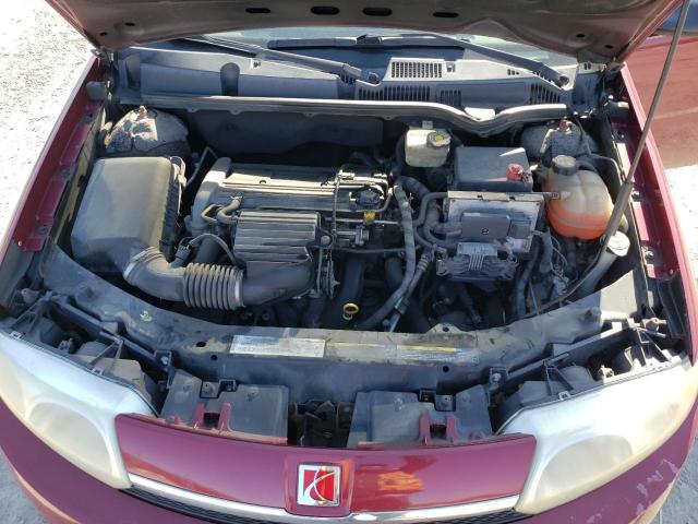 1G8AL52F94Z179337 - 2004 SATURN ION LEVEL 3 RED photo 11
