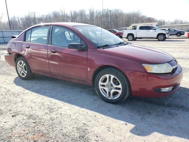 1G8AL52F94Z179337 - 2004 SATURN ION LEVEL 3 RED photo 4