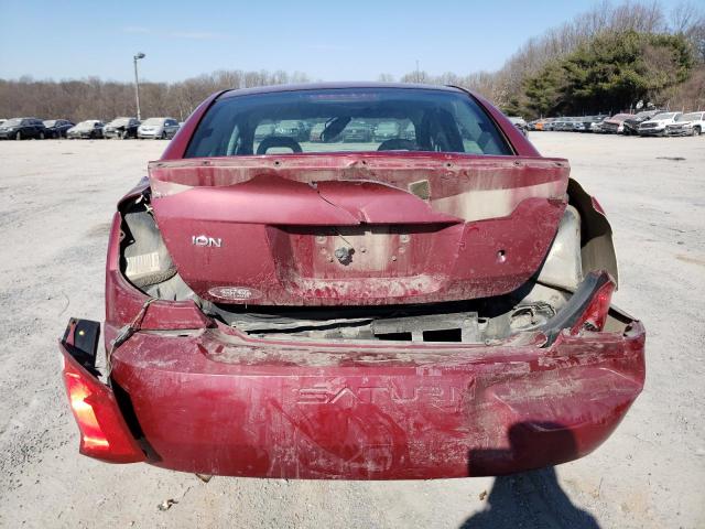 1G8AL52F94Z179337 - 2004 SATURN ION LEVEL 3 RED photo 6