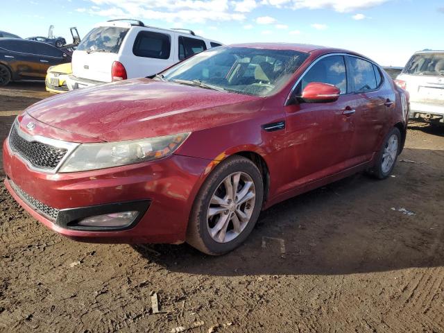 5XXGM4A73DG150632 - 2013 KIA OPTIMA LX RED photo 1