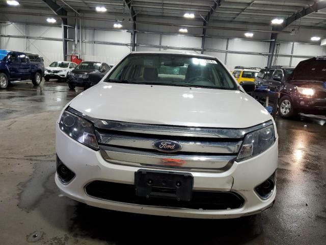 3FADP0L34AR412643 - 2010 FORD FUSION HYBRID WHITE photo 5