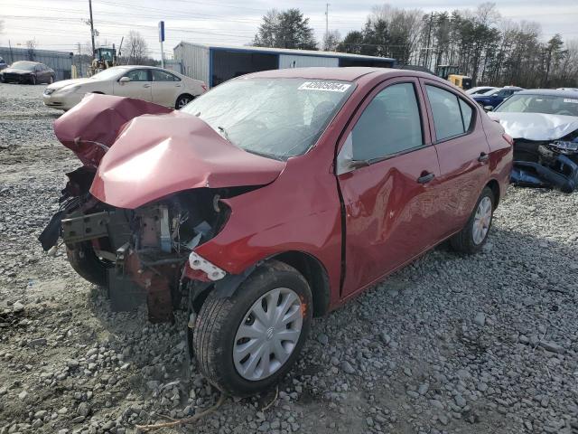 3N1CN7AP5EL864431 - 2014 NISSAN VERSA S BURGUNDY photo 1