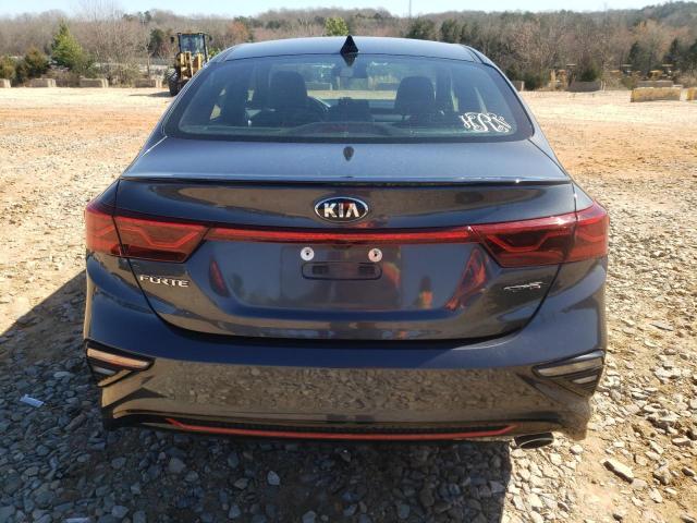 3KPF34AD0ME312620 - 2021 KIA FORTE GT LINE GRAY photo 6