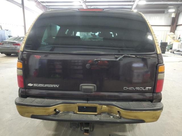 1GNEC16Z44J133750 - 2004 CHEVROLET SUBURBAN C1500 BLACK photo 6