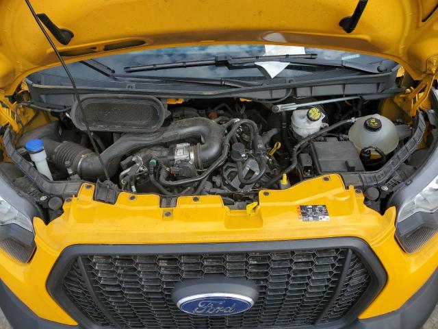 1FMZK1Y85MKA42798 - 2021 FORD TRANSIT T-150 YELLOW photo 12