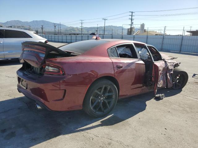 2C3CDXCT7LH252557 - 2020 DODGE CHARGER R/T BURGUNDY photo 3