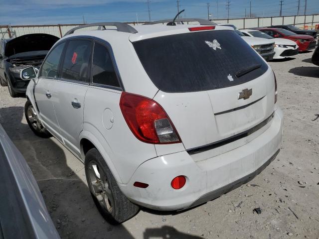 3GNAL4EK6ES655493 - 2014 CHEVROLET CAPTIVA LTZ WHITE photo 2