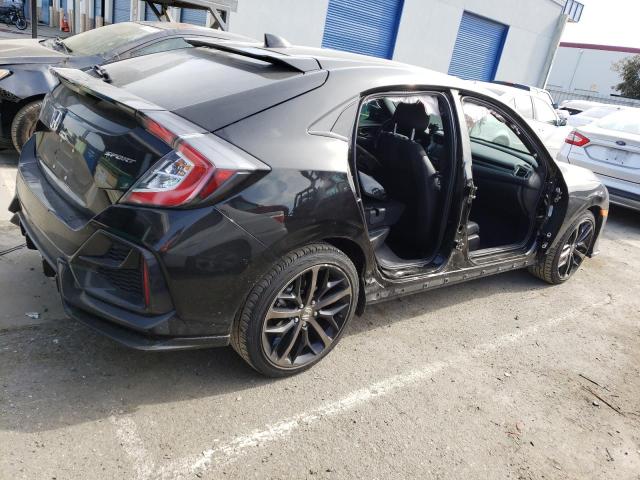 SHHFK7H46MU413082 - 2021 HONDA CIVIC SPORT 黑色 照片 3