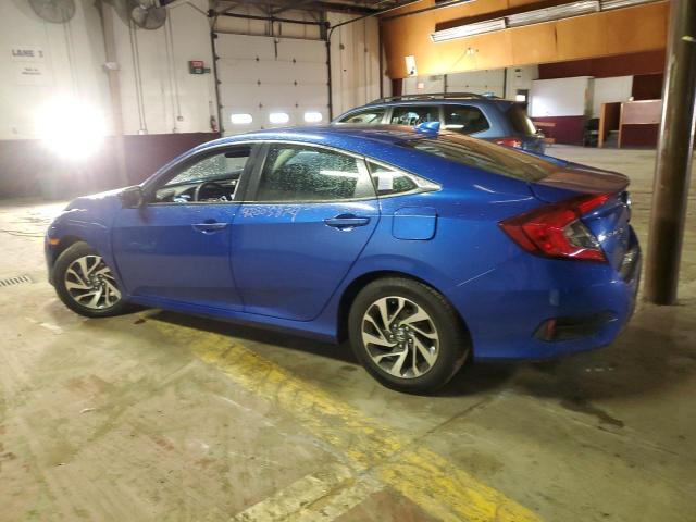 2HGFC2F78HH570922 - 2017 HONDA CIVIC EX BLUE photo 2