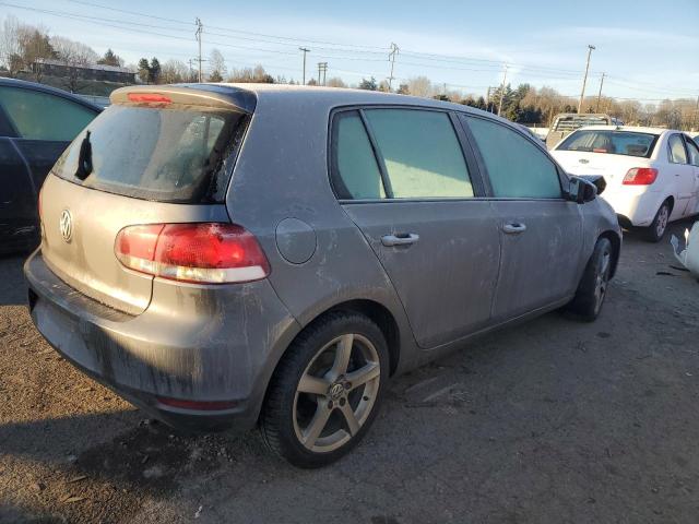 WVWDA7AJ2AW397398 - 2010 VOLKSWAGEN GOLF GRAY photo 3