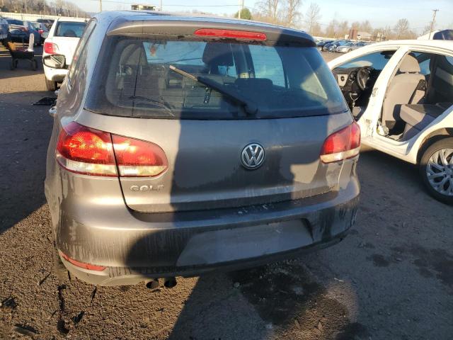 WVWDA7AJ2AW397398 - 2010 VOLKSWAGEN GOLF GRAY photo 6