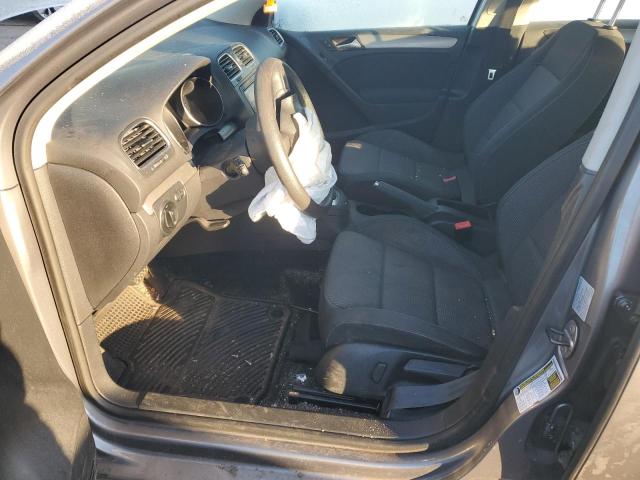WVWDA7AJ2AW397398 - 2010 VOLKSWAGEN GOLF GRAY photo 7