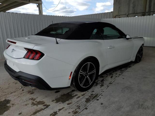1FAGP8UH6R5113191 - 2024 FORD MUSTANG WHITE photo 3
