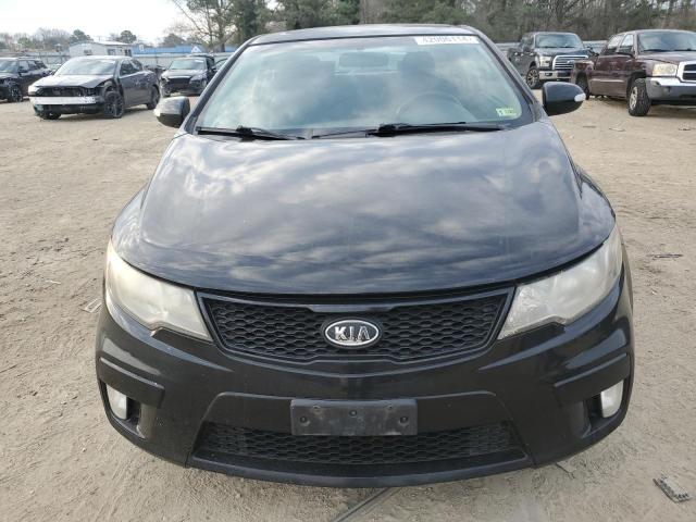 KNAFW6A3XA5124105 - 2010 KIA FORTE SX BLACK photo 5