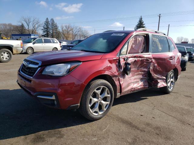 JF2SJATC0HH498586 - 2017 SUBARU FORESTER 2.5I TOURING BURGUNDY photo 1