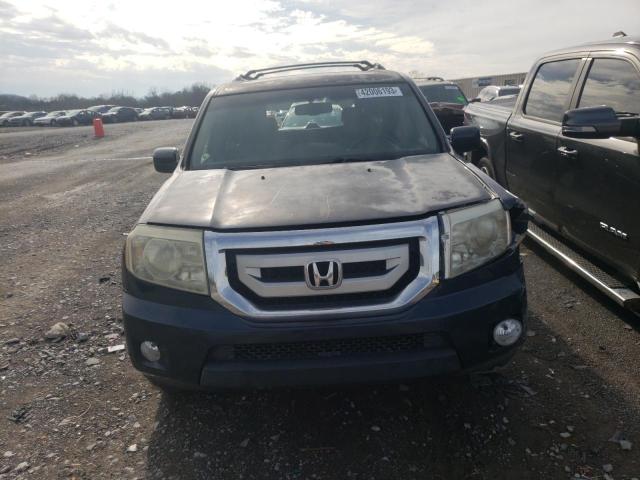 5FNYF38819B026733 - 2009 HONDA PILOT TOURING BLUE photo 5