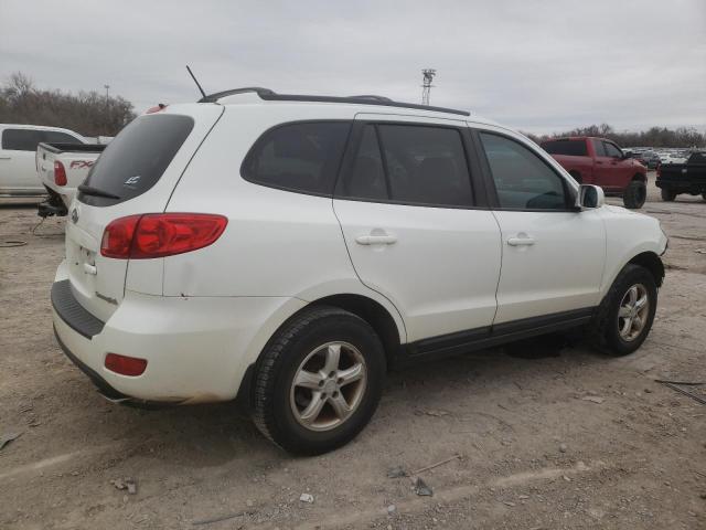 5NMSG13D07H115457 - 2007 HYUNDAI SANTA FE GLS WHITE photo 3