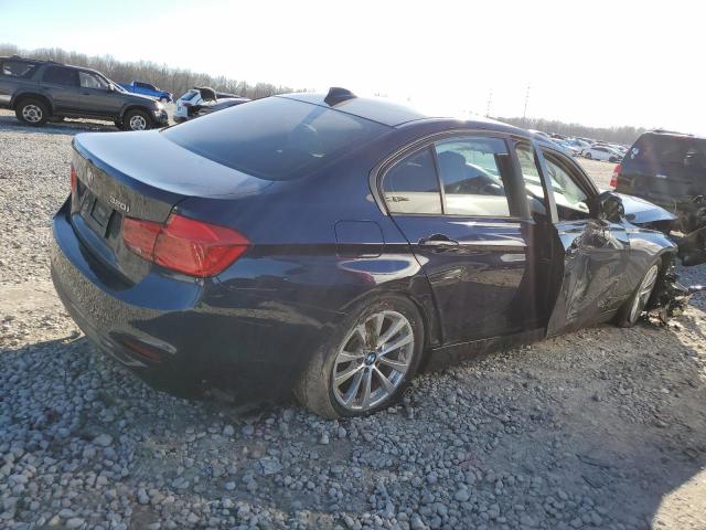 WBA8E1G33HNU17778 - 2017 BMW 320 I BLUE photo 3