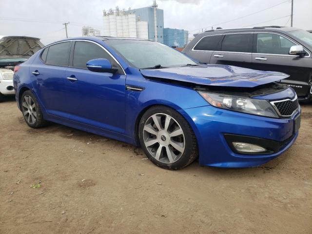 5XXGR4A68CG054020 - 2012 KIA OPTIMA SX BLUE photo 4