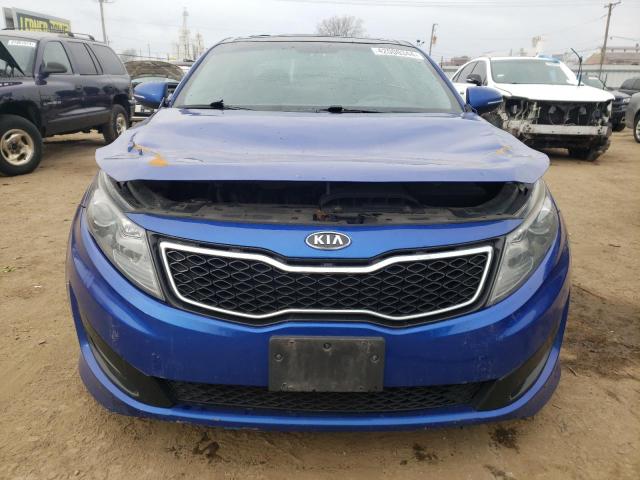 5XXGR4A68CG054020 - 2012 KIA OPTIMA SX BLUE photo 5