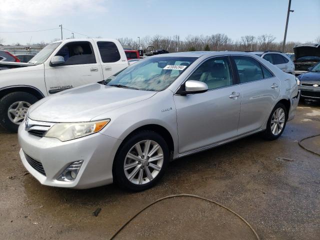 4T1BD1FK6CU045075 - 2012 TOYOTA CAMRY HYBRID SILVER photo 1