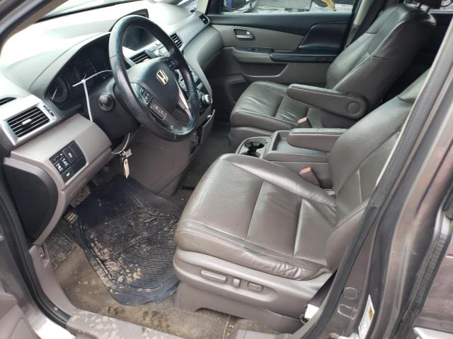 5FNRL5H68BB057667 - 2011 HONDA ODYSSEY EXL GRAY photo 7