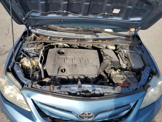5YFBU4EE2CP006191 - 2012 TOYOTA COROLLA BASE 蓝色 照片 11