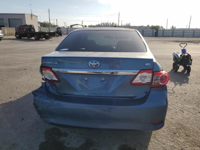 5YFBU4EE2CP006191 - 2012 TOYOTA COROLLA BASE 蓝色 照片 6