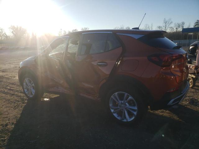 KL4MMBS23PB128368 - 2023 BUICK ENCORE GX PREFERRED ORANGE photo 2